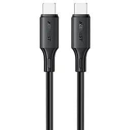 Дата кабель Acefast C17-03 Type-C to Type-C 60W (1.2m) Black
