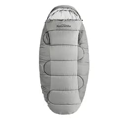 Спальний мішок овальний Naturehike PS300 CNK2350WS026, сірий - мініатюра 2