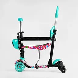 Самокат 5 в 1 Best Scooter 54х14х63-72 см Різнобарвний 000231709 - мініатюра 2