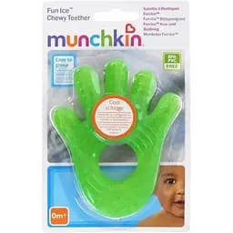 Іграшка-прорізувач Munchkin Fun Ice Chewy Teether Ручка зелена (011324.03)