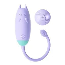 Кліторальний вібратор кішечка Lilo "We Love QiQi" USB фіолетовий