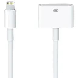 Переходник Apple Lightning to 30-pin Adapter MD824 a1450 с кабелем 20 см