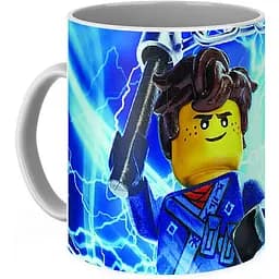 Кружка GeekLand Ниндзяго Ninjago Be lightning NI.01.06 330 мл белая