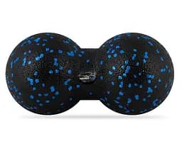 Массажный мяч двойной PowerPlay PP-4352 Epp foam peanut ball (d8*16 см) Черно/Синий (PP_4352_Blue_8*16)