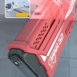 Водяний автомат DK Space Model Water Gun 9002A Red [138752] - мініатюра 2