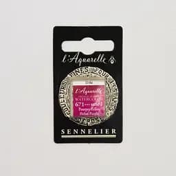 Акварельна фарба Sennelier, полукювета, S3, Геліос пурпурний (Helios Purple)