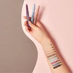 Тіні-олівець для повік Deborah Milano 24 Ore Color Power тон 08 (Deep Purple) 1.4 г - мініатюра 3
