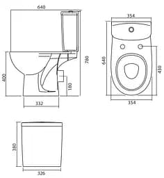 Унітаз-компакт Kolo Freja L79211000 з кришкою Soft Close, Білий - мініатюра 3