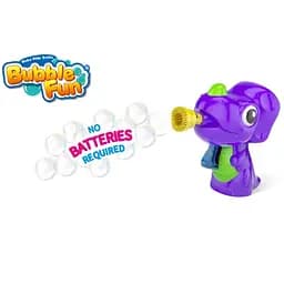 Набор для пузырей Bubble Fun Динозаврик с бутылкой фиолетовый (DHOBB10124J)