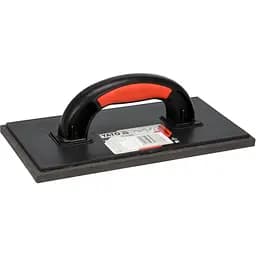 Терка пластикова Yato з гумовою прокладкою h=8 мм 270x130 мм (YT-51901)