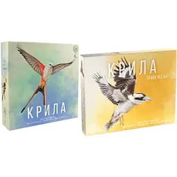 Настольная игра Ігромаг Крылья с дополнением Птицы Океании (укр.) (STM910+1.2)