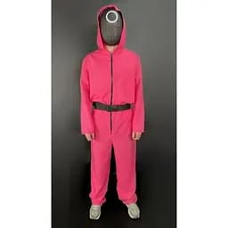 Костюм Игра в кальмара с маской круг squid game