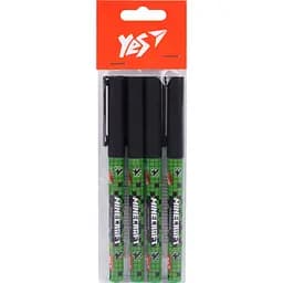 Набор гелевых ручек Yes Minecraft Boom 0.5 мм 4 шт. синий (450182)