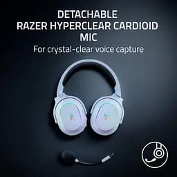 Гарнітура ігрова Razer Barracuda X Chroma BT/WL RGB білий (RZ04-05220200-R3M1) - мініатюра 6
