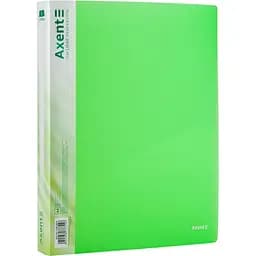 Папка на 4-х кольцах Axent А4 35 мм зеленая (1208-26-A)