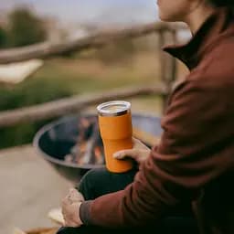 Термокружка Fiskars On-the-go 0.5 л помаранчева (1078761) - мініатюра 3