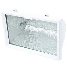 Прожектор Brille вуличний галогенний IP54 HL-04 1500W white білий