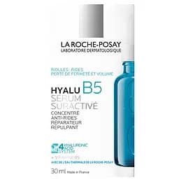 Дерматологічна сироватка для корекції зморшок та відновлення пружності чутливої шкіри La Roche-Posay Гіалу Б5 30 мл