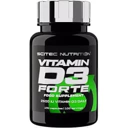 Витамин D3 Scitec Nutrition Vitamin D3 Forte, 100 капсул