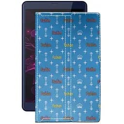 Чохол StatusCASE з екошкіри для планшету Nomi Ultra 4 10 C101014 Фешн блакитний