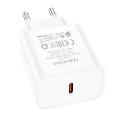 Адаптер сетевой BOROFONE Power single port charger BA71A белый