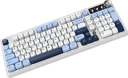 Клавіатура бездротова Ajazz AF98 PLUS White (AF98-PLUS-GB) - мініатюра 3