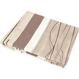 Простыня на резинке Iris Home Mia ранфорс 200х160х25 см бежевая (svt-2000022307697)