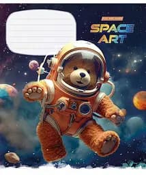 Зошит загальний Школярик Star Space Art у лінію 12 аркушів 30 шт. (012-3406L) - мініатюра 3