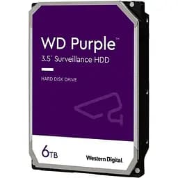 Жорсткий диск 3.5" Western Digital Purple 6TB SATA 128MB (WD62PURZ) [108155]