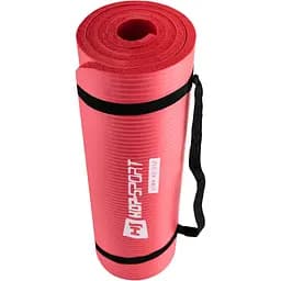 Мат для фітнесу та йоги Hop-Sport HS-N015GM 1,5см червоний - мініатюра 6