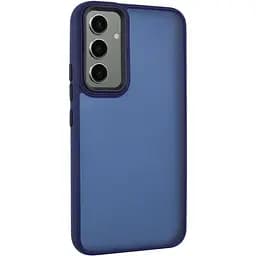 Чохол TPU+PC Lyon Frosted для Samsung Galaxy S26 Navy Blue