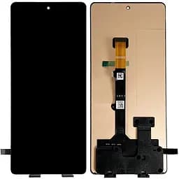 Дисплей Tecno Pova 6 Li7 чорний, Amoled, оригінал PRC