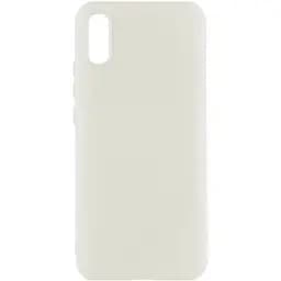 Чехол Lakshmi Silicone Cover (AA) для Xiaomi Redmi 9A Белый / White
