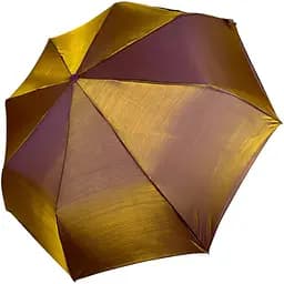 Женский складной зонтик полуавтомат Toprain 97 см золотой