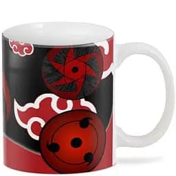 Кухоль GeekLand Наруто Naruto Мангеке Шаринган NA.02.001 330 мл білий