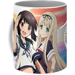 Кухоль GeekLand Флотська колекція Kantai Collection:KanColle Флотські Діви КС 02.01 330 мл білий - мініатюра 2