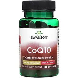Харчова добавка Swanson CoQ10, 100 мг 100 капсул
