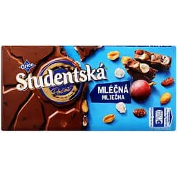 Шоколад Orion Studentska молочний 180 г