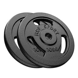 Сет из металлических дисков Hop-Sport Strong 2x10 кг