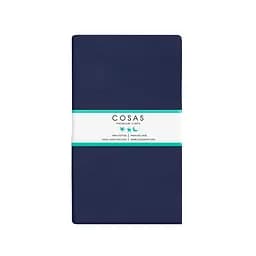 Набір простирадл на резинці Cosas BEIGE/DARK BLUE 160х200х20 см (Set_Beige_DarkBlue_160x200_2) - мініатюра 11