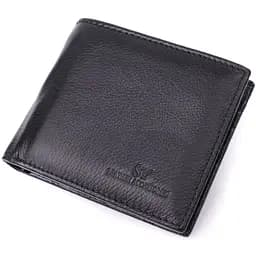 Шкіряне чоловіче портмоне із затискачем ST Leather 22481 чорний - мініатюра 9