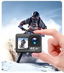 Екшн камера V8 Full HD 4K Wi-Fi з пультом дистанційного керування і водонепроникним боксом - мініатюра 7