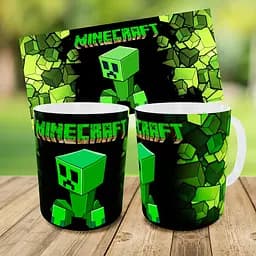 Набір: дитяча сумка-бананка+кружка Майнкрафт «Minecraft» 32х15см, бананка для хлопчика через плече на подарунок (00925) - мініатюра 3