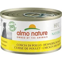 Влажный корм для собак Almo Nature HFC Dog Natural куриная голень, 95 г
