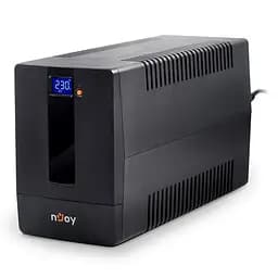 Джерело безперебійного живлення nJoy Horus Plus 1500 (PWUP-LI150H1-AZ01B) Lin.int. AVR 4 x евро USB LCD пластик (Horus Plus 1500 USB) - мініатюра 3