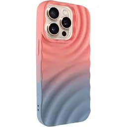 Чохол Epik TPU ColorWave для Apple iPhone 15 Pro 6.1 Peach/Sky
