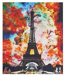Картина по номерам "Эйфелевая башня" 32577 TK Group, 40х30см, в коробке (6900066371448)