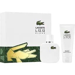 Набір Lacoste Eau De L.12.12 Blanc 50 мл туалетна вода 100 мл гель для душу