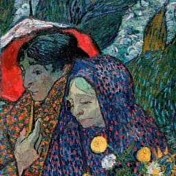 Інтер'єрна картина Спогади про сад в Еттені, Вінсент ван Гог, Vincent van Gogh, інтер'єрний декор, 60×80 см (id6665) - мініатюра 4