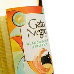 Вино Gato Negro Dulce біле солодке 0.75 л - мініатюра 3